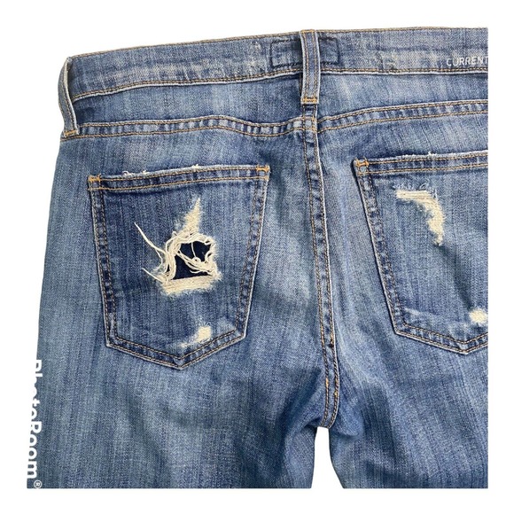 Current/Elliot The Stiletto Shredded Denim Jeans. Size 27 - Picture 7 of 7
